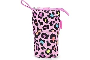 Choco Mocha Leopard Kids Pencil Pouch for Girls – A Must-Have Accessory