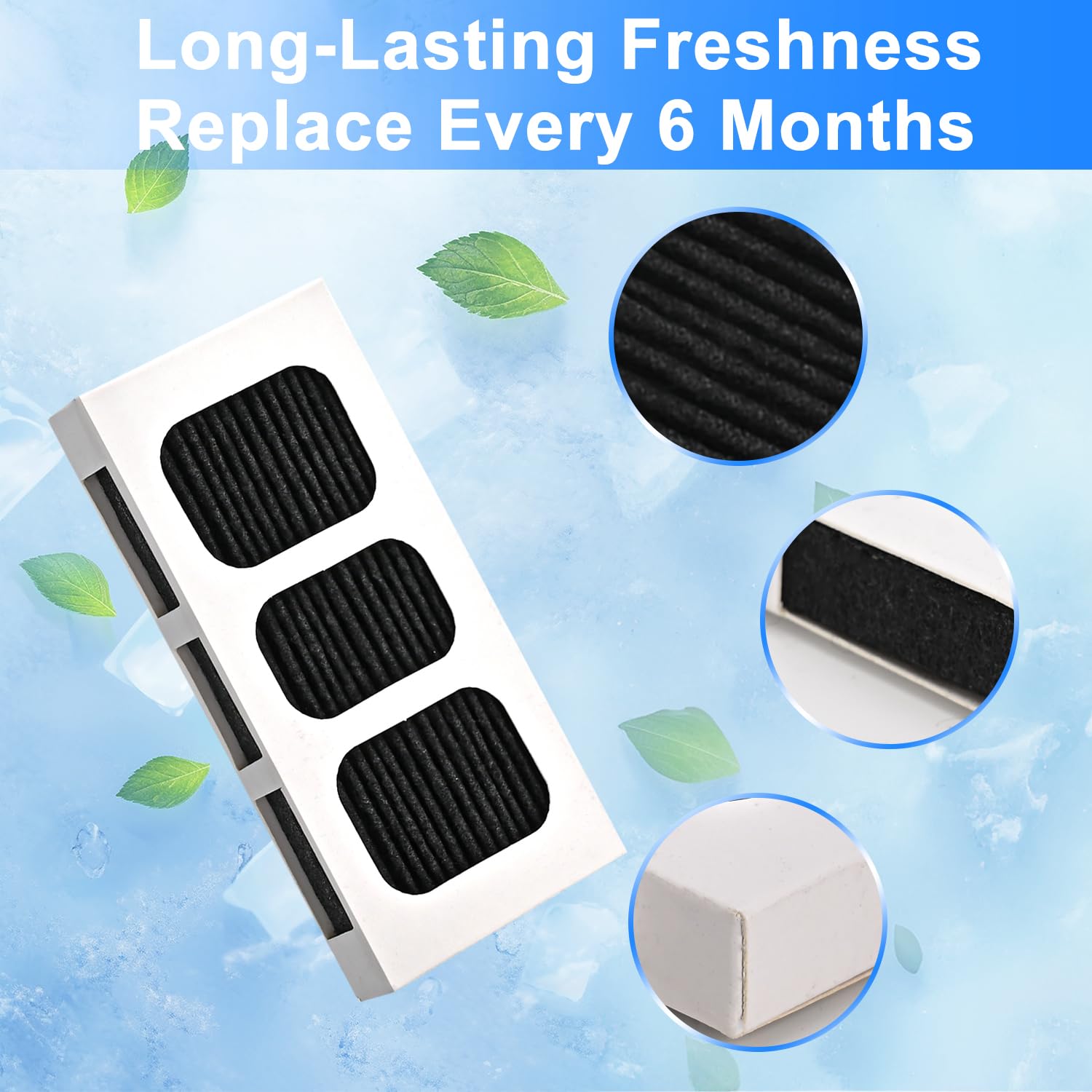 Refrigerator Air Filter Replacement - Langsum -4