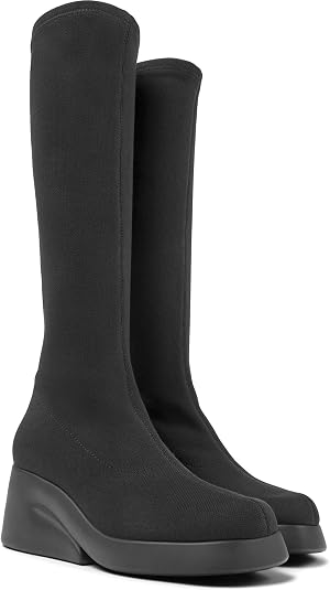 Camper Kaah Women Mid Boot - Keilabsatz-Stiefelette Für Damen, Mittlere Weite, Nicht Wasserfest