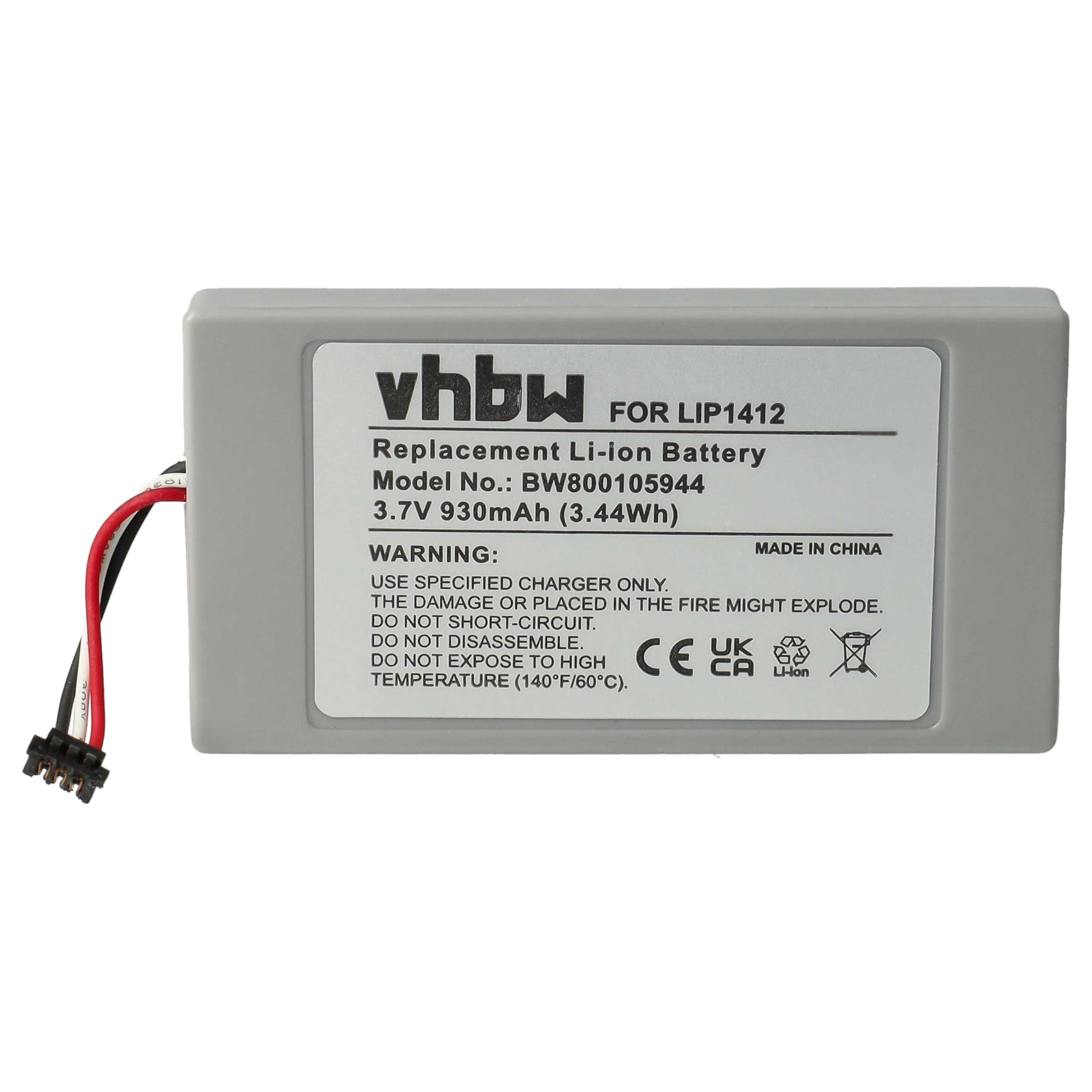 vhbw Batterie Compatible avec Sony PlayStation Portable GO Console de Jeux (930mAh, 3,7V, Li-ION)