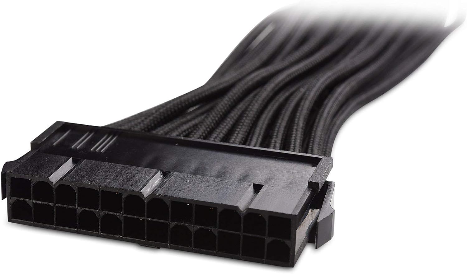 Close-up of ATX 24-pin female connector