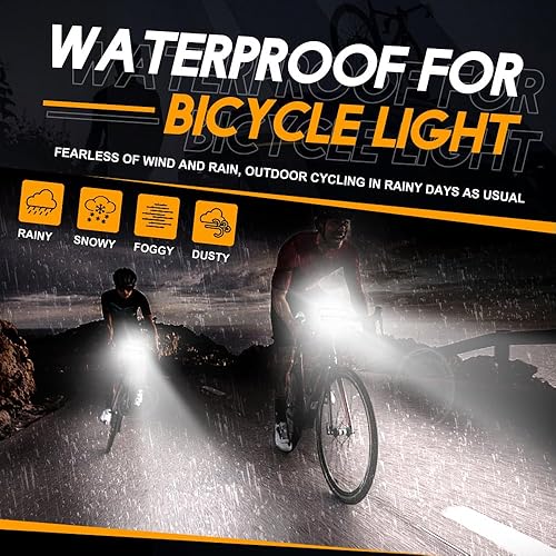 Miniatura 8 de Sidaqi Luz de bicicleta 28LED USB recargable faro de bicicleta con cuerno 7 modos impermeable súper brillante luces de bicicleta para montar de