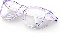 Vista 8 de Lentes de seguridad elegantes, lentes protectores transparentes antivaho y antiarañazos para hombres y mujeres