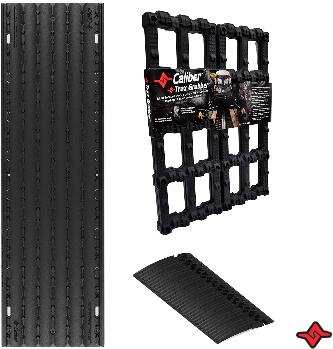 Caliber 8-Foot Hybrid Rear Door Package, Configuration for Easy Snowmobile & Powersport Loading