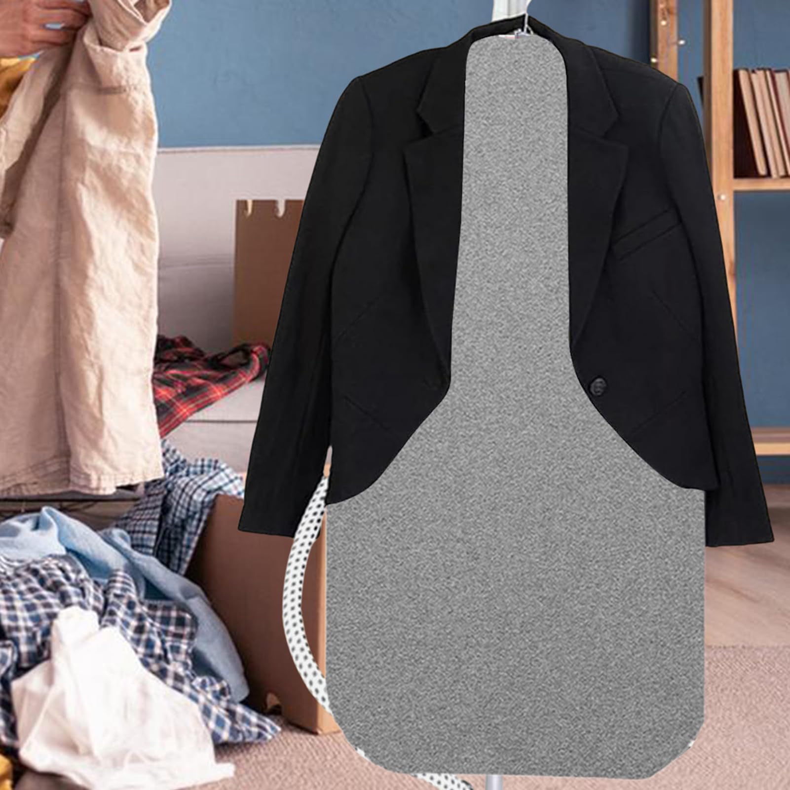 Coperta da stiro, tappeto di stiro, stampa a vapore per abbigliamento | tavola da stiro sospesa per abbigliamento, tappeto da stiro, tagliere a vapore per