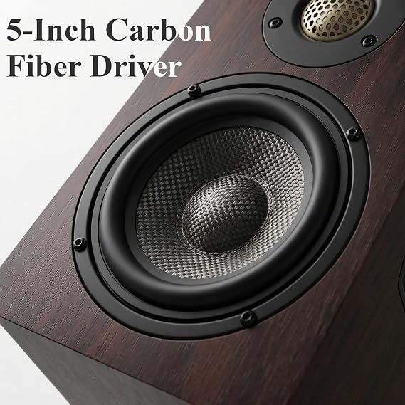H3 Powered Bluetooth Bookshelf Speakers, 100W