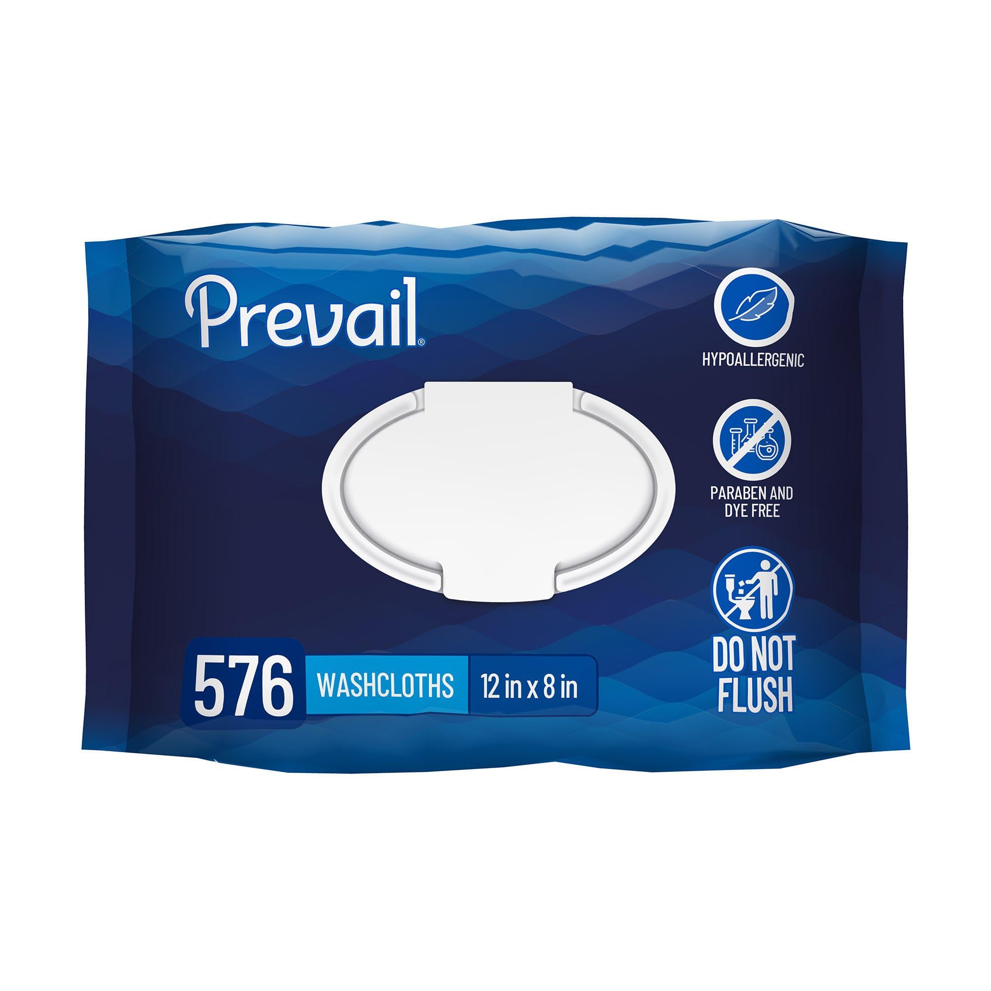 Prevail Duftende Waschlappen, große Wanne, 30,5 x 20,3 cm, 96 Stück (6 Stück)
