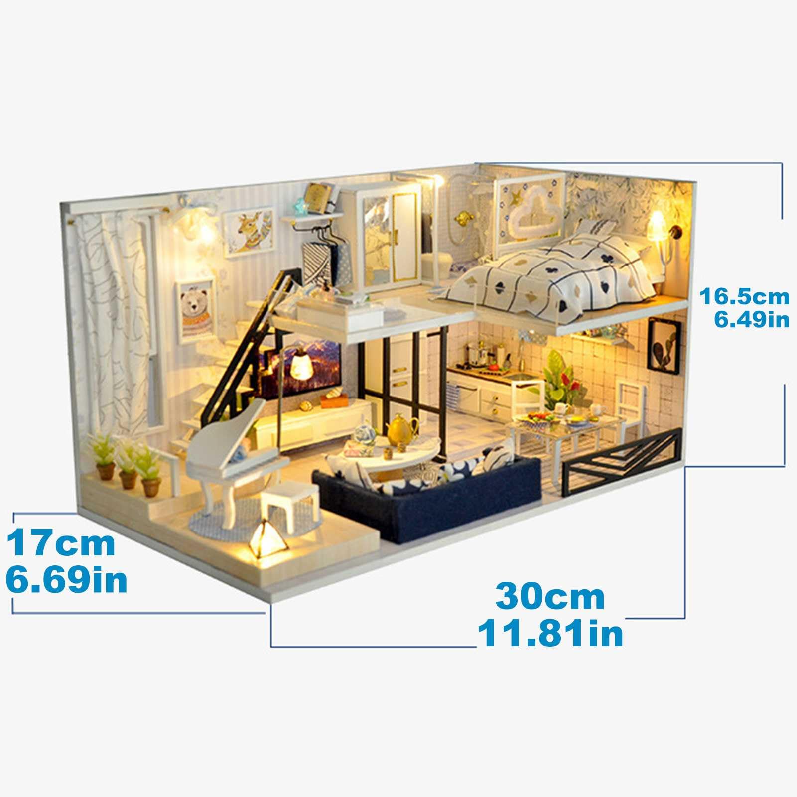 ドールハウス　ハンドメイド1/12 NO.84 1/12ショップドールハウスモデルクラフトハウスキットミニチュア