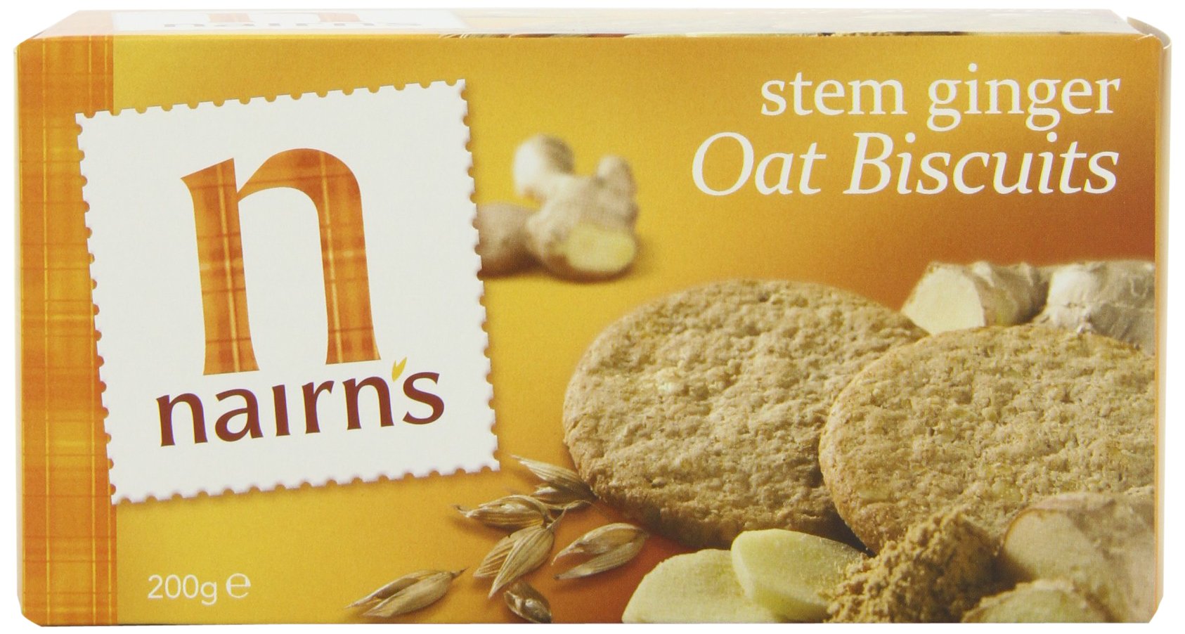 Nairn's Stem Ginger Biscuits, 200g