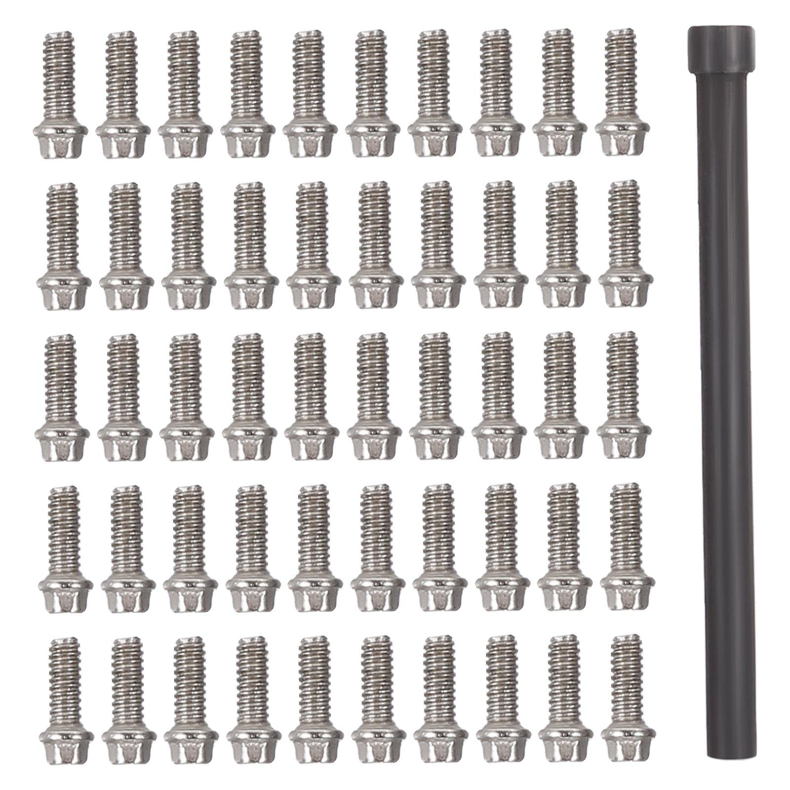 50Pcs Rc Car Metal Screws Kit Decoration for 1/10 Rc Car Crawler Vehicle M3-picture-14