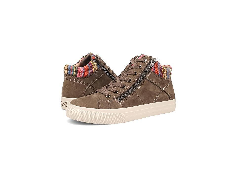 Taos Footwear Winner (Dark Taupe Multi) Women's Shoes INTERNATIONAL SHIPPING