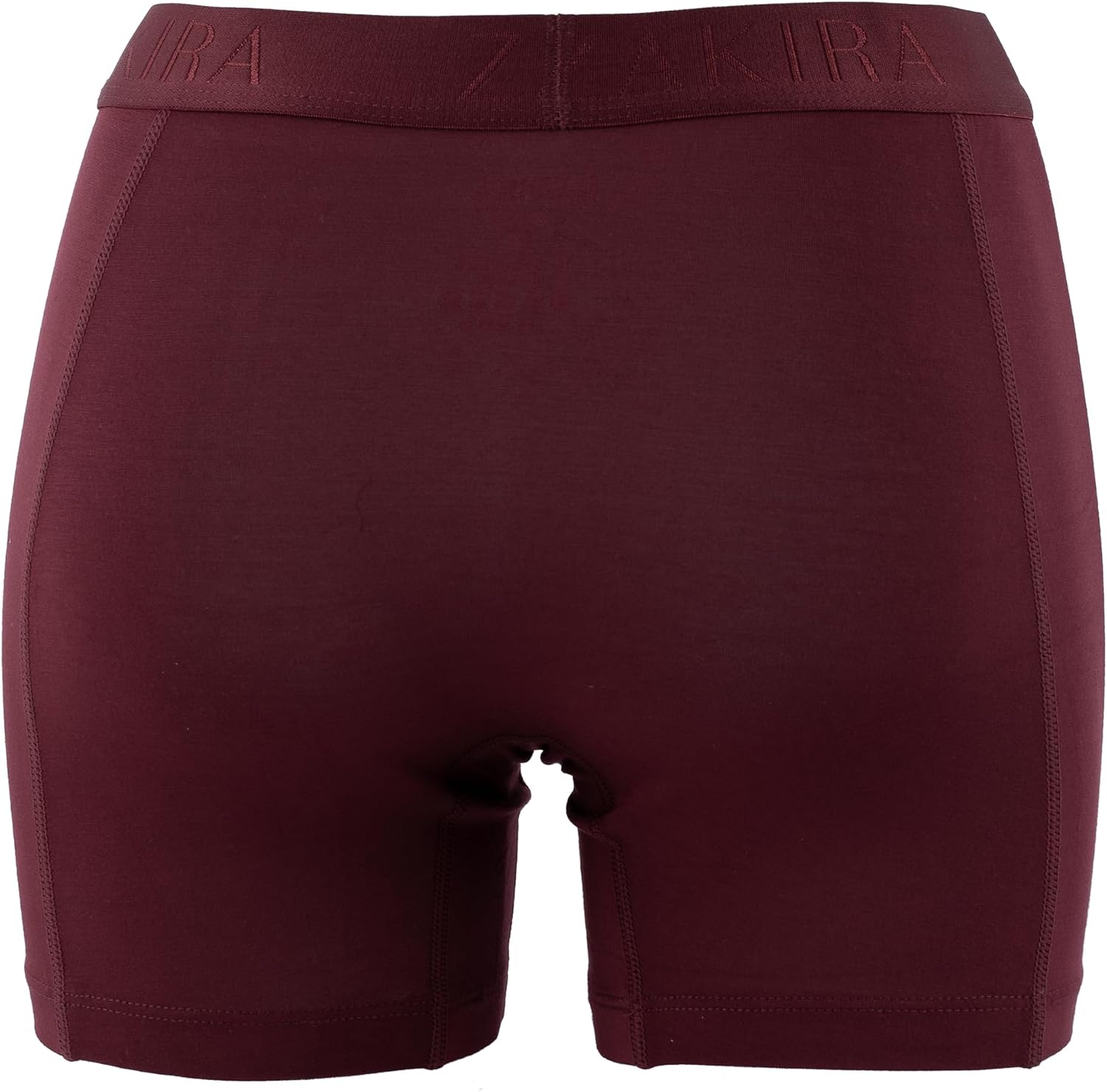 ZAKIRA Women's Tencel Boxer Shorts, Soft Breathable Stretch Boyshort Underwear, Anti Chafing Long Leg Knickers, 3 Pack