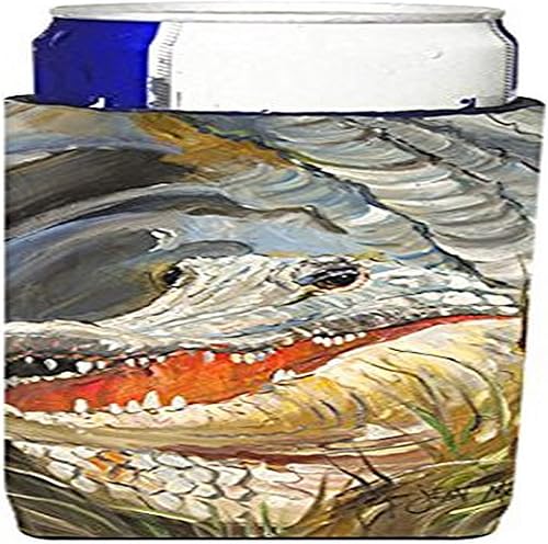 Caroline's Treasures JMK1138MUK Alligator Ultra Hugger para latas delgadas puede enfriar la manga Hugger lavable a máquina Funda de bebida Hugger