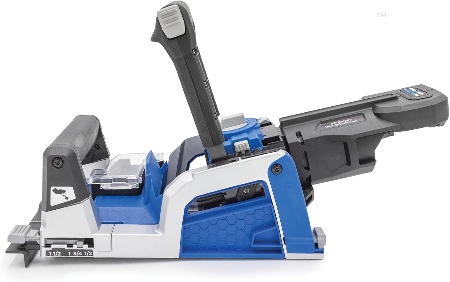 Kreg Rebel 20V Ionic Drive Pocket-Hole Joiner – Bare Tool – Precision Joinery Tool for Woodworking & Carpentry – Accessible Woodworking Tools – Versatile Use for DIY Projects – KPTRB100A