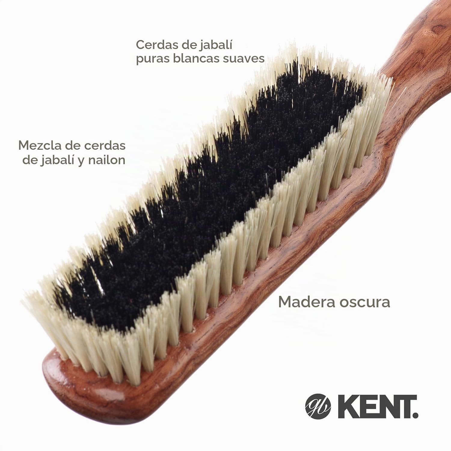 Kent Brushes Cepillo Ropa, Marrón - 70 gr.