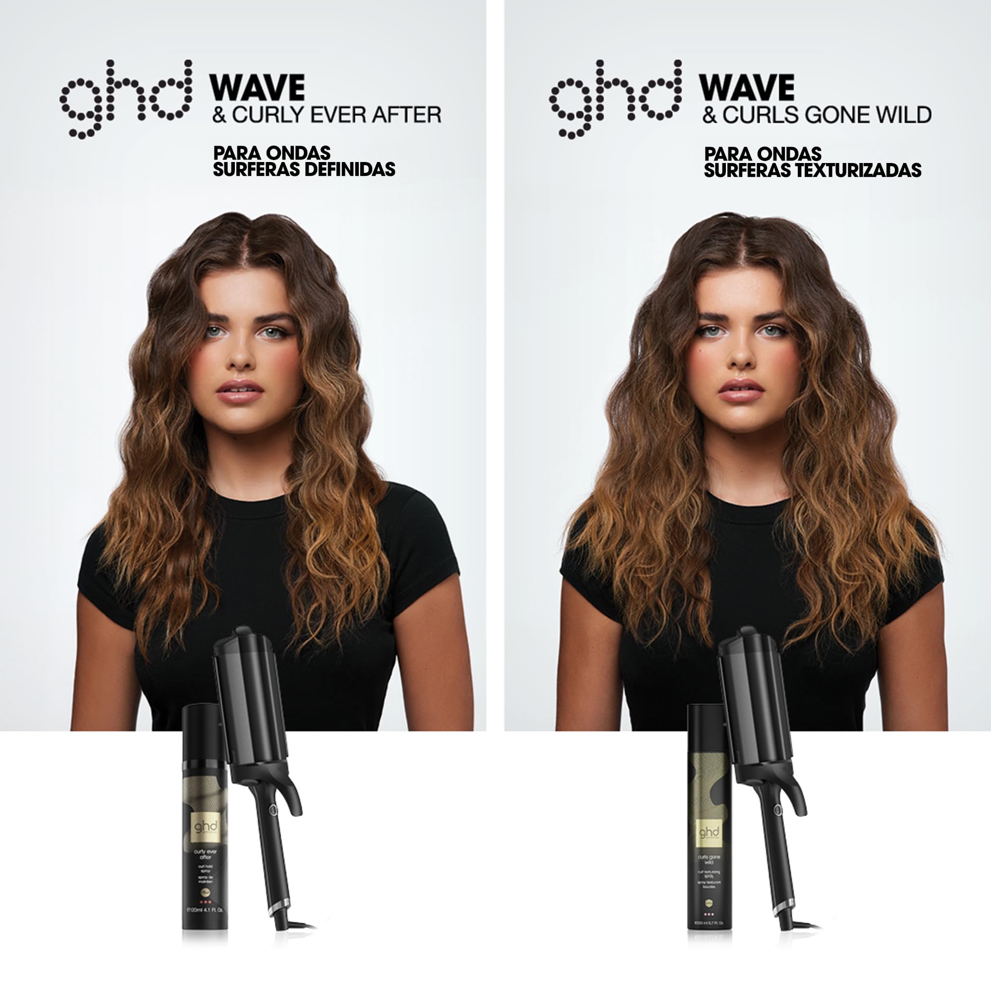 ghd Spray Texturizador Ondas y Rizos Volumen Brillo Natural Protección Térmica 200ml