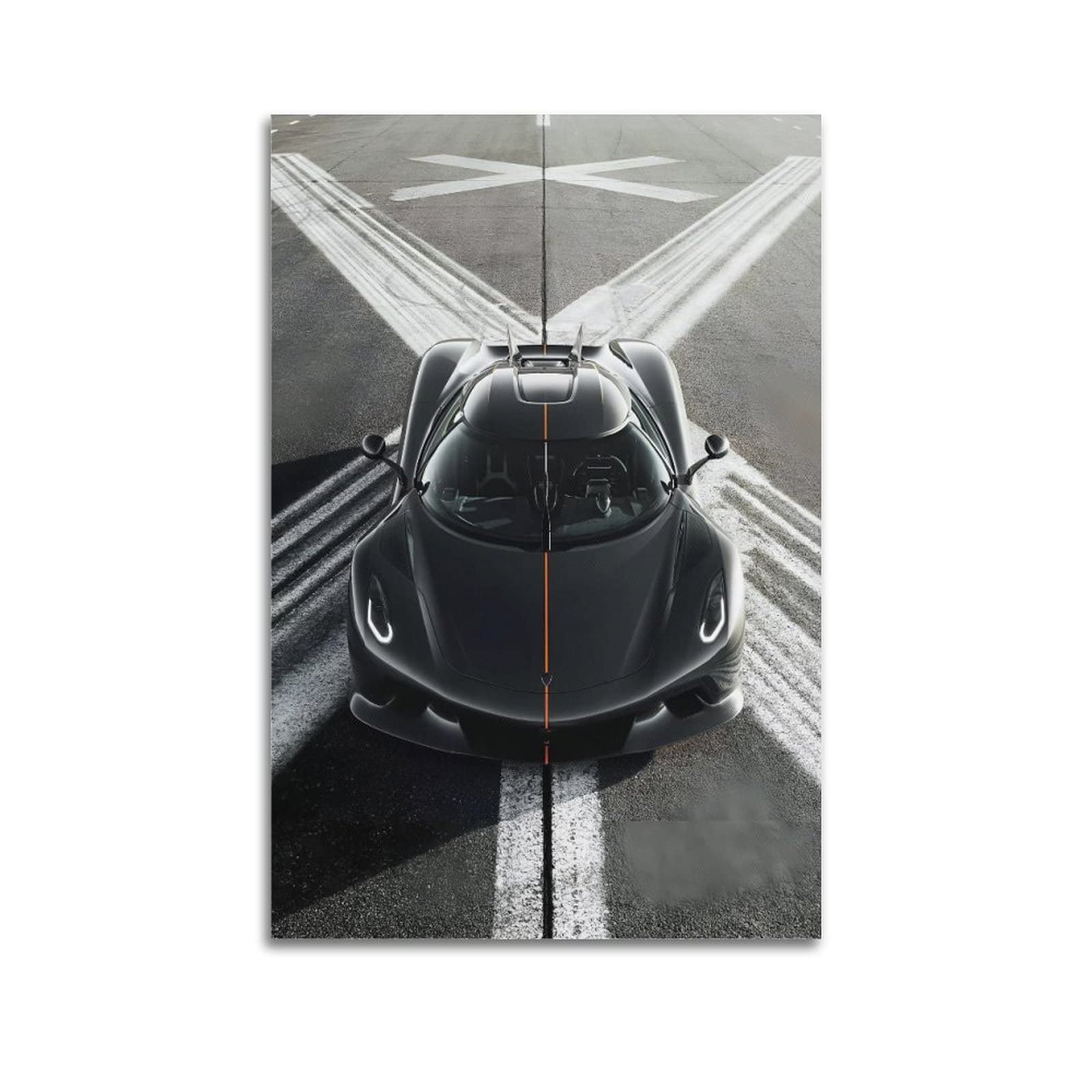 Este Sports Car Poster For Koenigsegg Jesko Absolut Supercar Poster Decorative Painting Canvas Wall Posters And Art Picture Print Modern Family Bedroom Decor Posters 12X18inch(30X45cm)