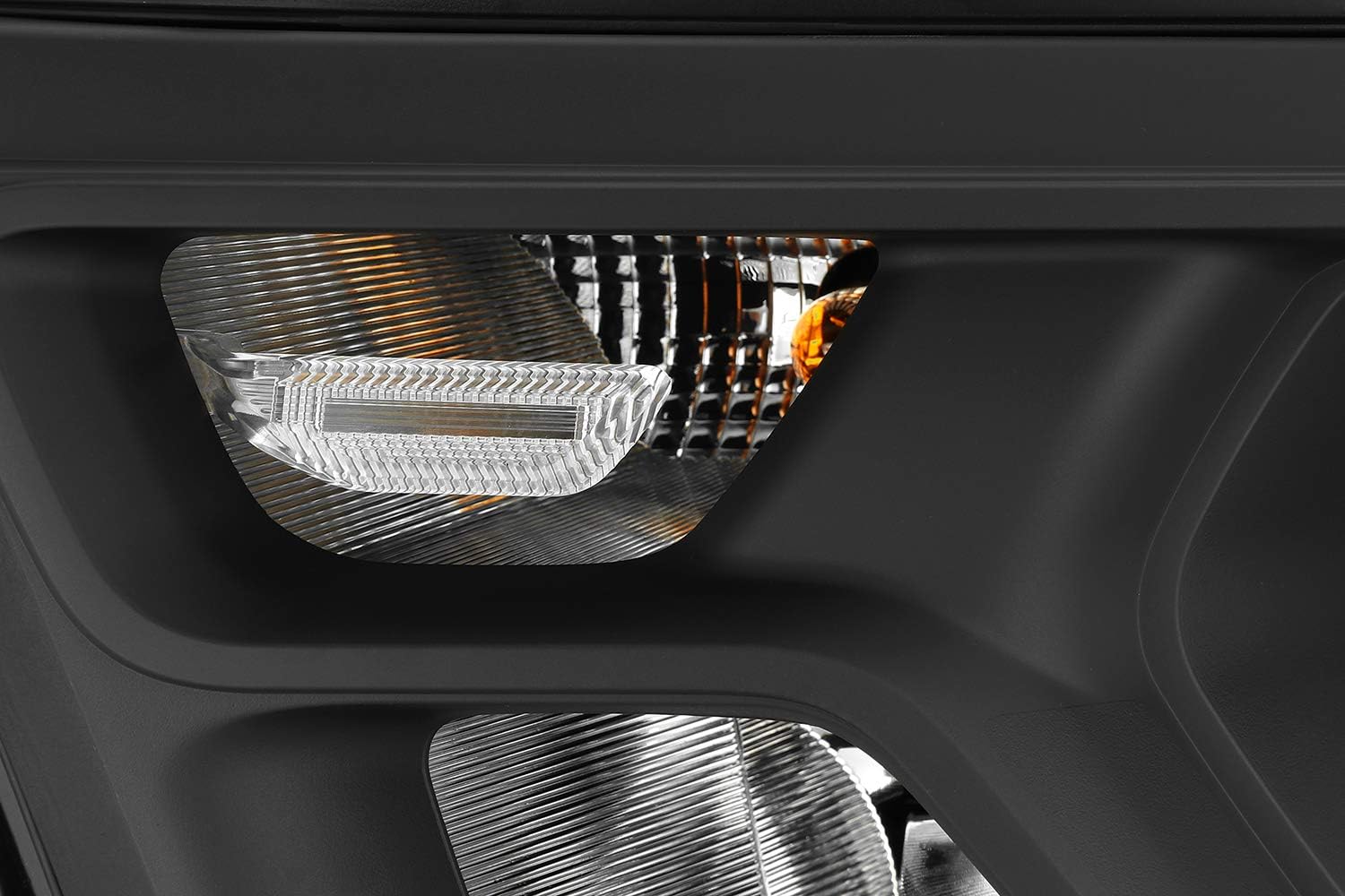 ModifyStreet BLACK CRYSTAL HEADLIGHTS REPLACEMENT FOR 2019-2021 Ram1500