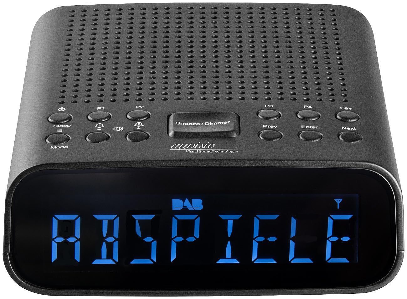 auvisio Radio-réveil FM/Dab+ avec Fonction Bluetooth 5.2