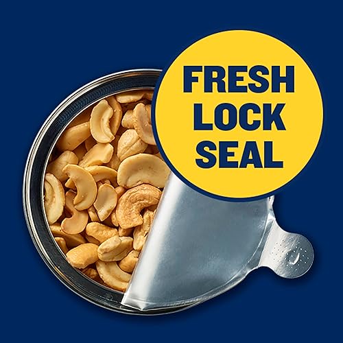 Miniatura 8 de PLANTERS Mitades y piezas de anacardo salado, aperitivos para fiesta, proteína a base de plantas 8oz (1 recipiente) (paquete de 3)