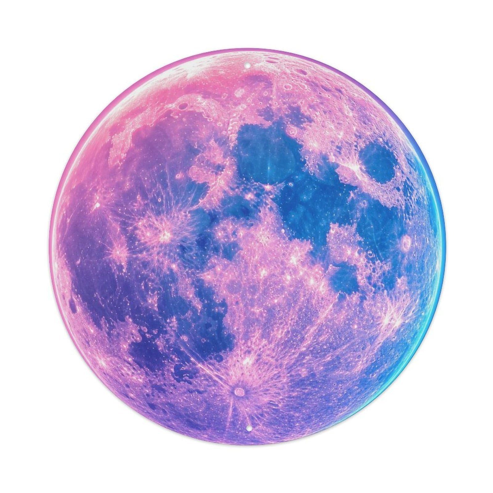Astronomy Moon Lunar Surface Cosmos Starscape Metal Tin Sign