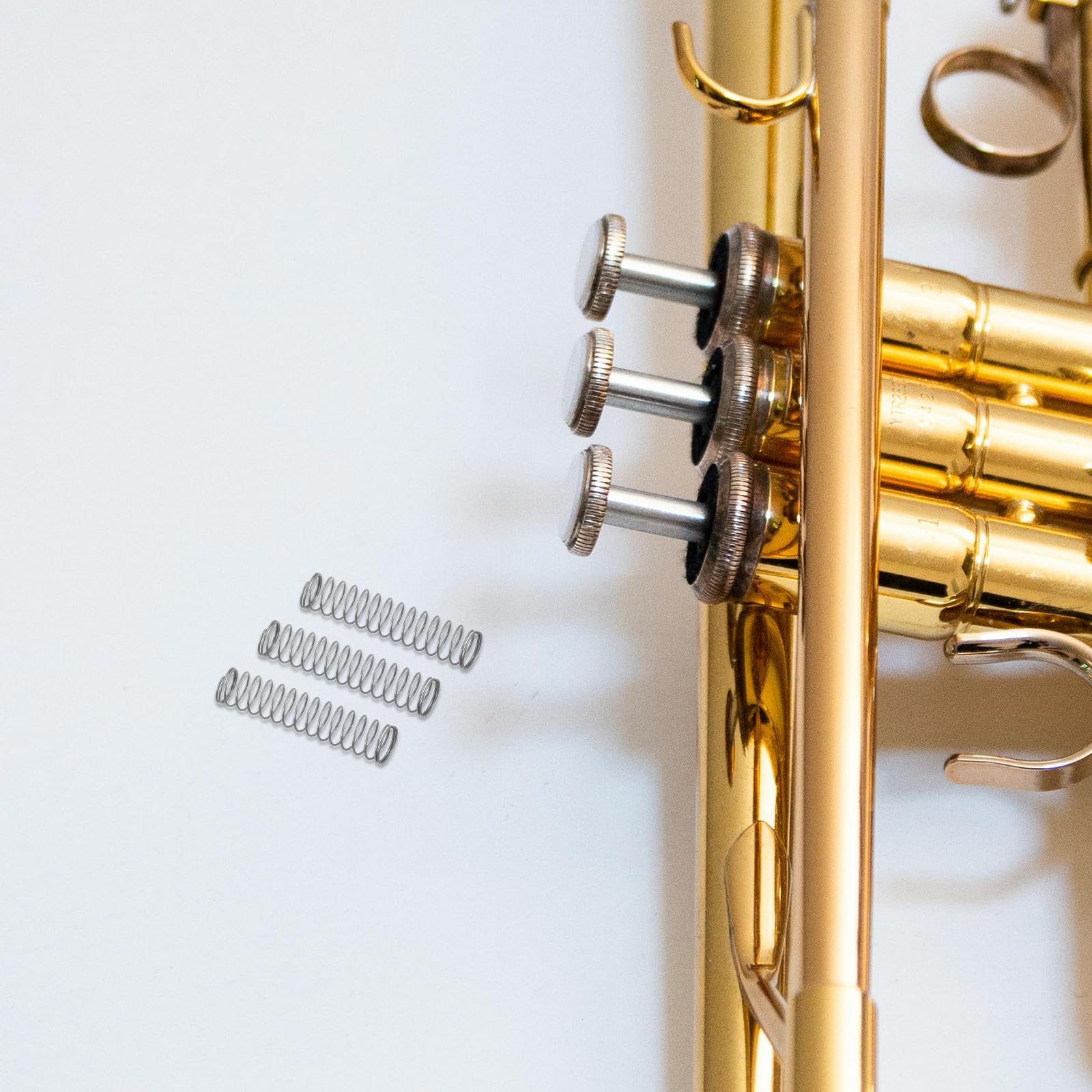 Ressort de Soupape pour Euphonium 3 Pièces Kit de Réparation Supplémentaire pour Système de Pistons Entretien Instrument à Vent