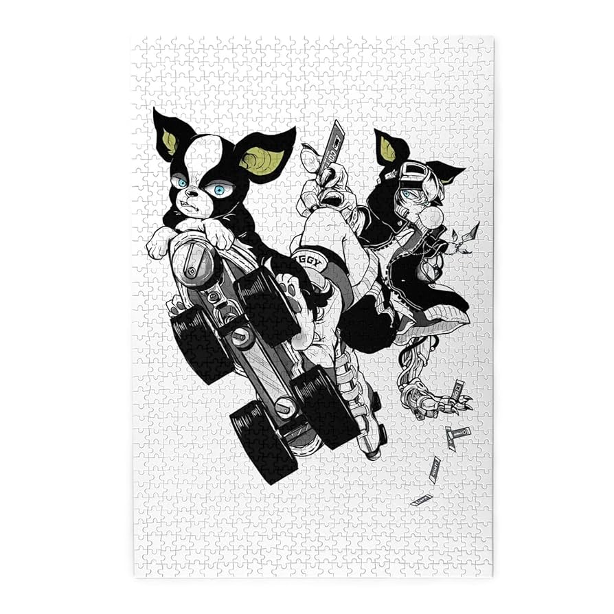 ジョジョの奇妙な冒険 ジグソーパズル　1000ピース　※ピース不足あり※ Amazon.co.jp: パズル ジョジョの奇妙な冒険 アニメ