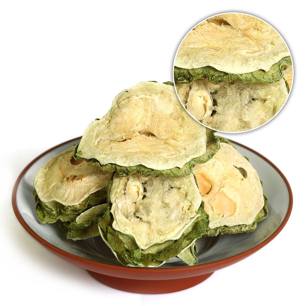 Amazon Com Goartea 100g 3 5oz Premium Bitter Gourd Tea Melon Dried Kugua Slices Chinese Herbal Loose Grocery Gourmet Food
