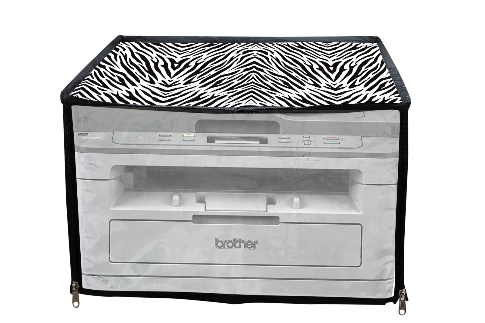 Beautiful Printed Waterproof & Dust proof Printer Cover for Brother DCP B7535 DW Printer-Zebra Print (B0C3J98PJN) Amazon Price History, Amazon Price Tracker