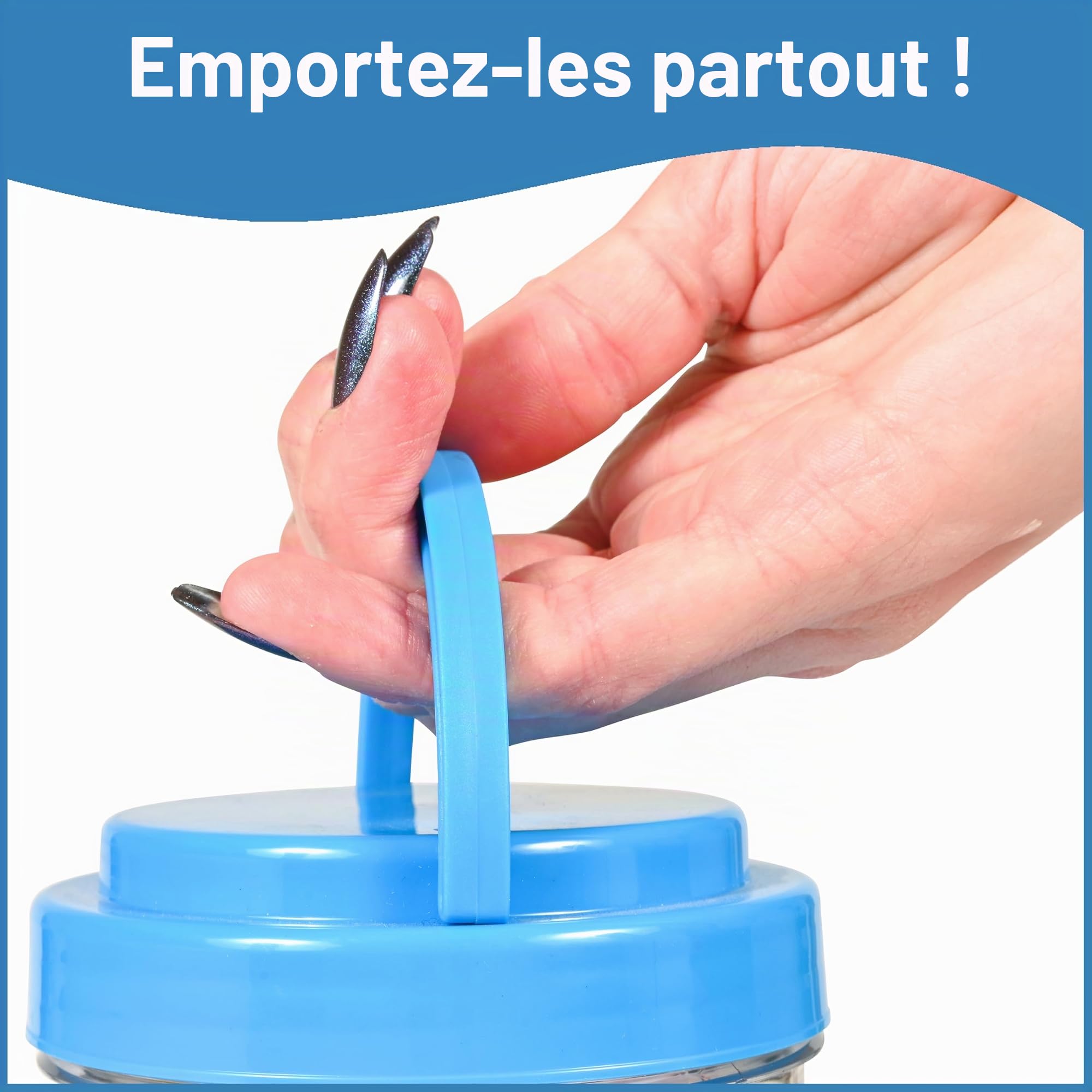 edx Education Lot de lettres et chiffres transparents – Mini bocal – Lettres et chiffres en plastique – Accessoire de boîte à lumière – Jeu sensoriel