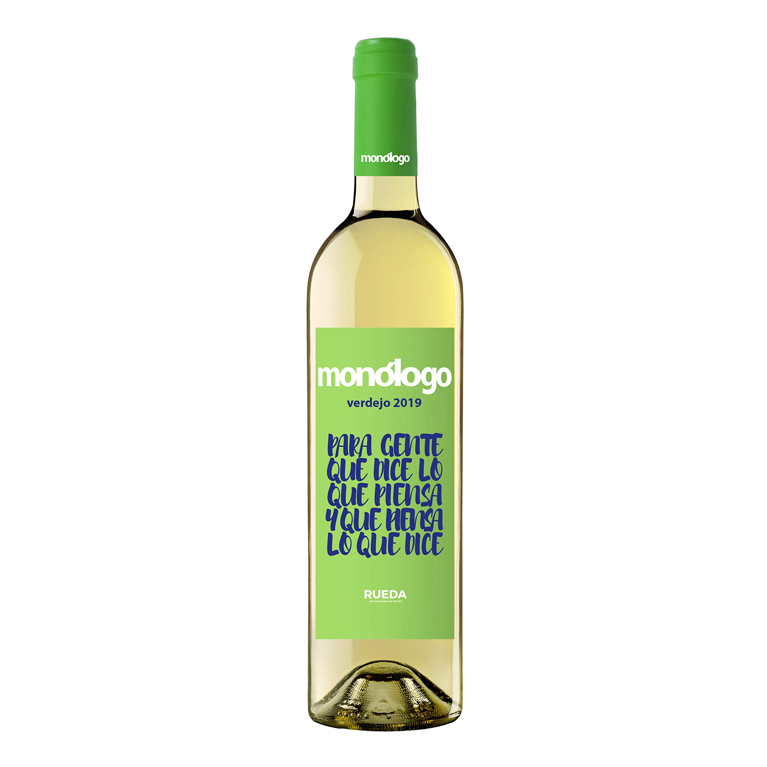 Monólogo Blanco Verdejo - Rueda - 6 Botellas de 750 ml - Total: 4500 ml
