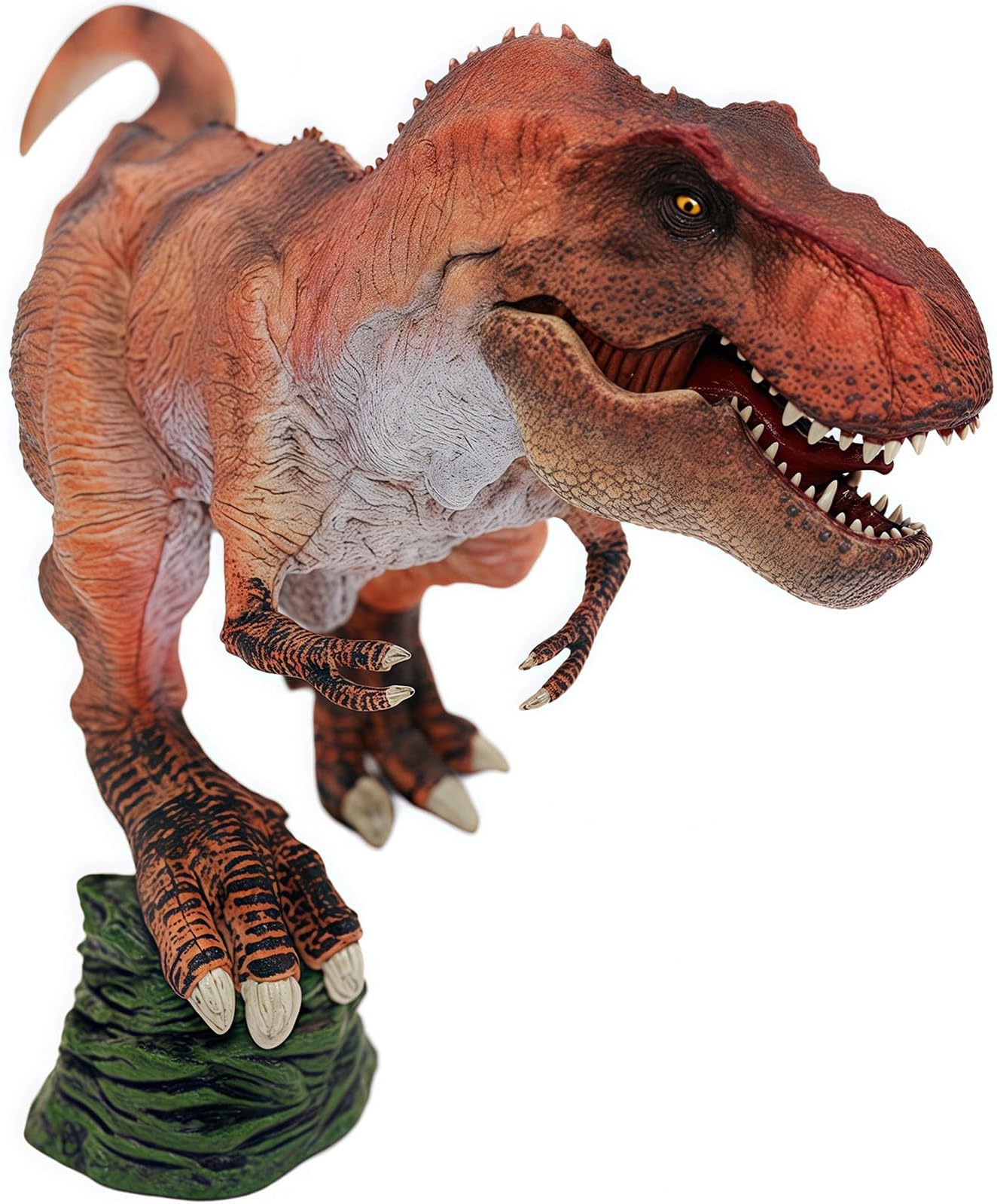 Gemini&Genius Dinosaur Toys, Tyrannosaurus Rex Dinosaur Set-13 Inches Length- Moveable Jaw-Great Gift, Collection, Cake Topper and Room Decoration for Kids 3 Years Old and Up