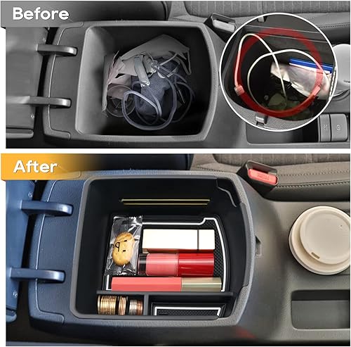 Vista 88 de LFOTPP Organizador de consola central Edge para 2021 2022 2023 2024 F o r d Edge Bandeja de consola [SE/SEL/ST-Line/Titanio/ST] Accesorios de borde