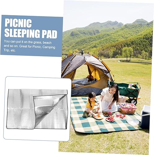 Miniatura 2 de Kisangel Tiendas de campaña de playa Cojines de asiento al aire libre almohadillas de dormir para piso plegable colchoneta para dormir alfombra de