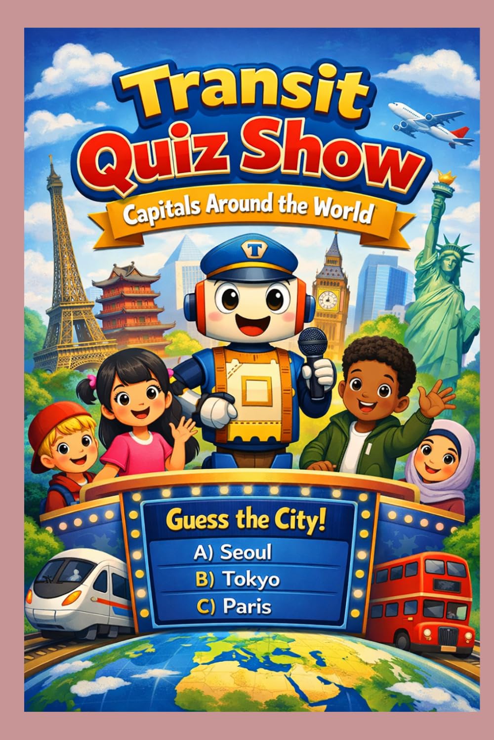 Transit Quiz Show: Capitals Around the World