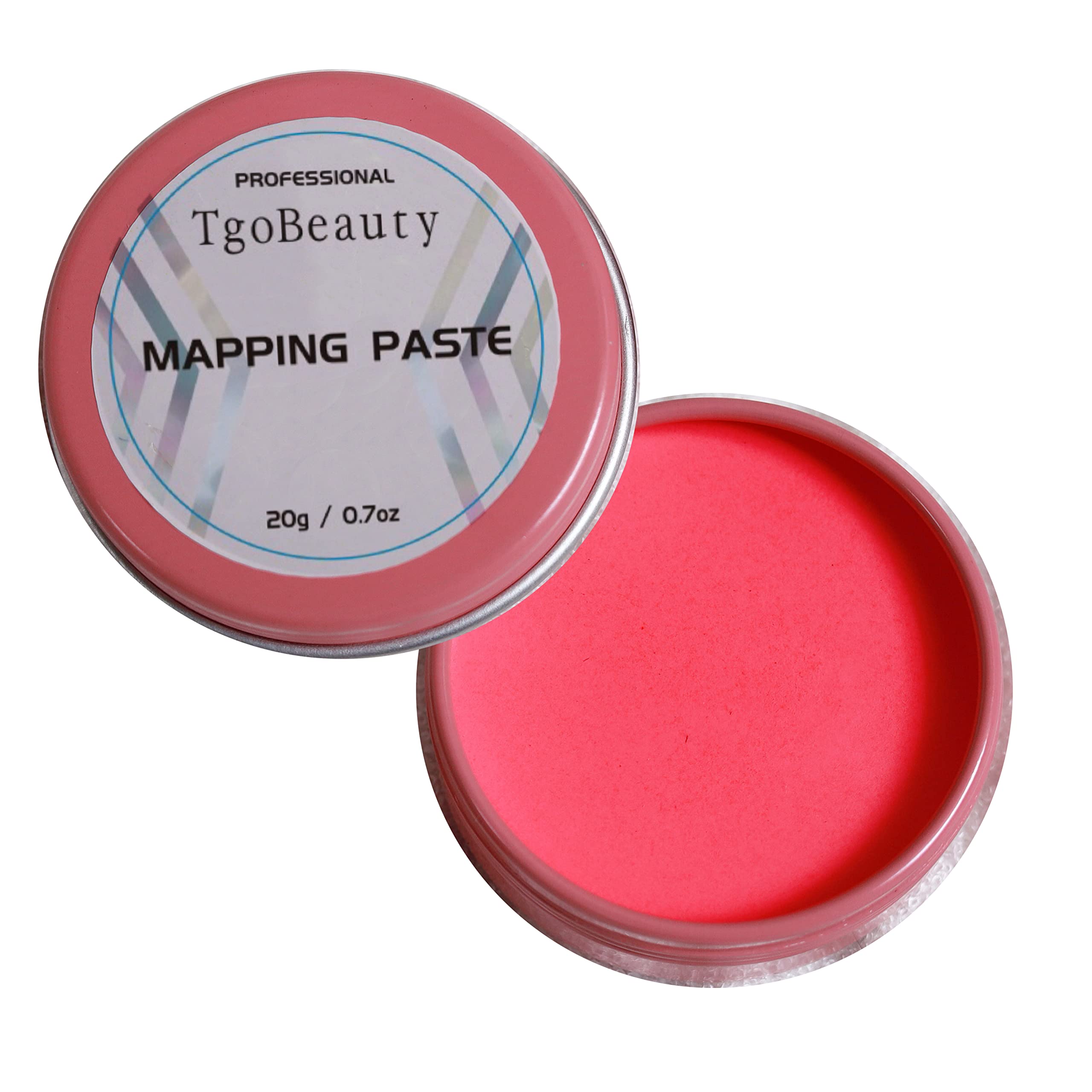 20g Microblading Eyebrow Marker Pink Tattoo Brow Paste Eyebrow Permanent Makeup Mapping Paste Brow Lip Shape Position Tool (Pink) 0.7 Fl Oz (Pack of 1) Pink