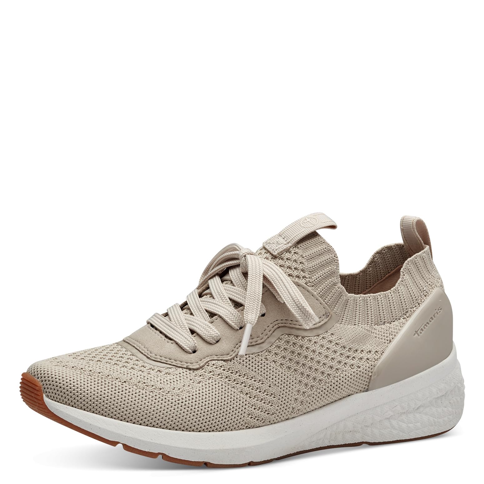 Tamaris 1-23714-42 Women's Trainers Sneaker, Ivory Metallic, 5 UK