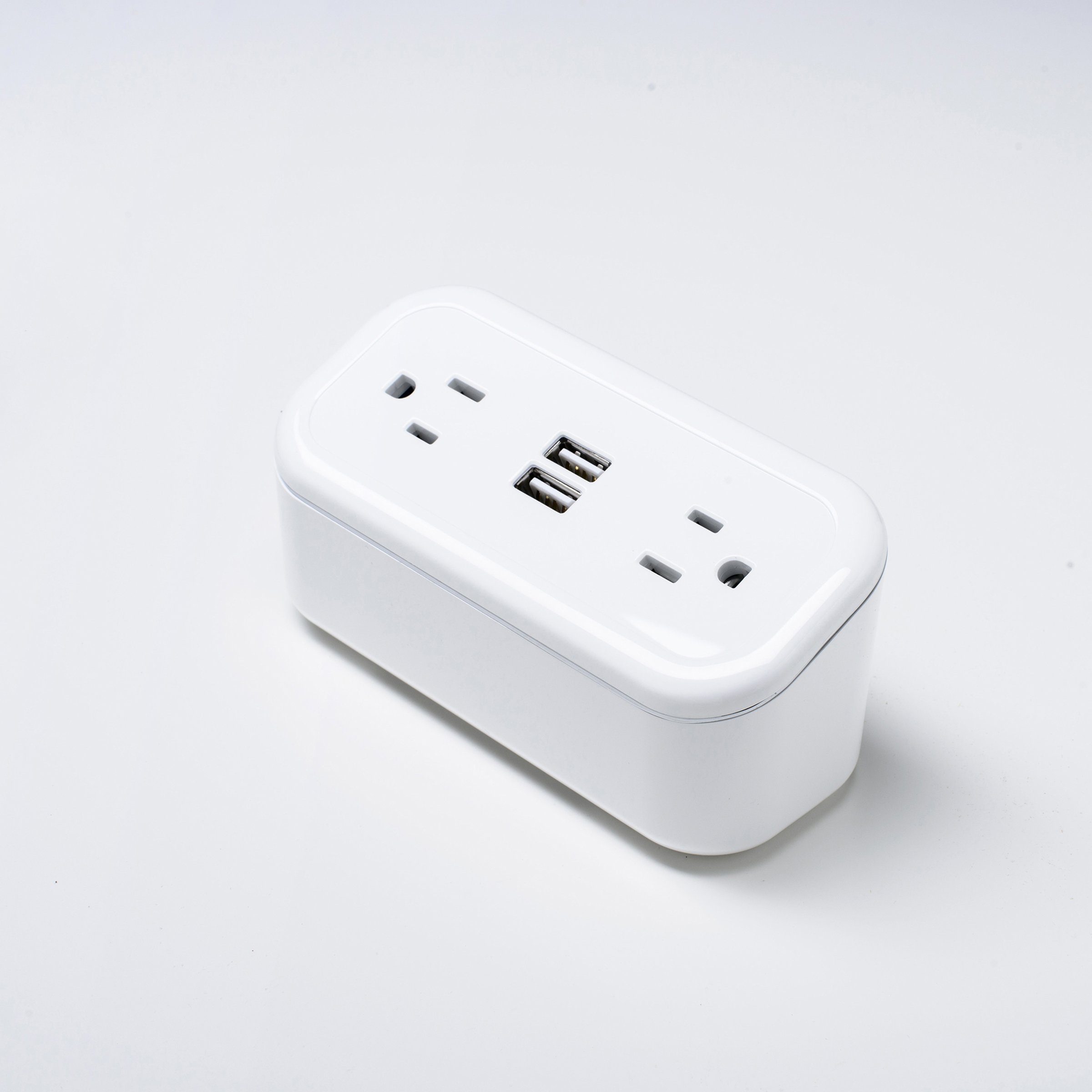 BrandstandBPECMW Cubiemini Charging Station Power Panel with Surge Protection WHITE