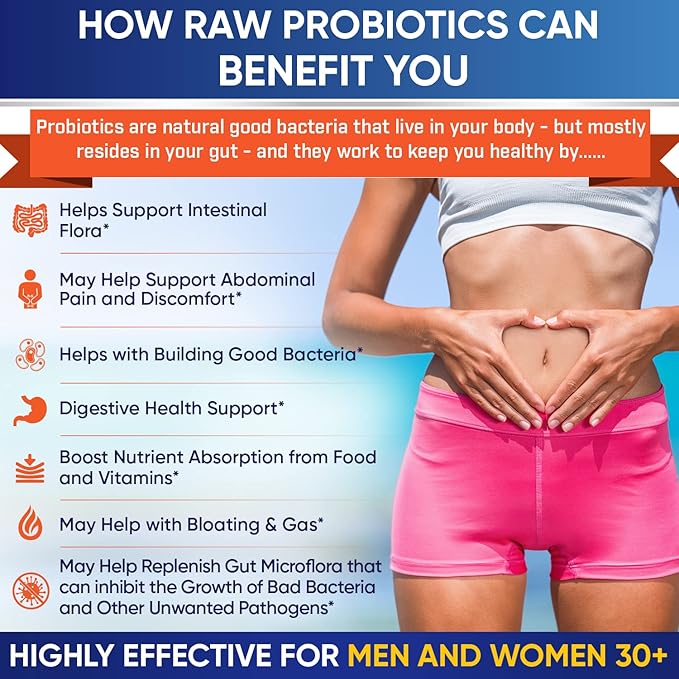 Wholesome Wellness Organic Raw Probiotics 100 Billion CFU, Dr Formulated for Women and Men