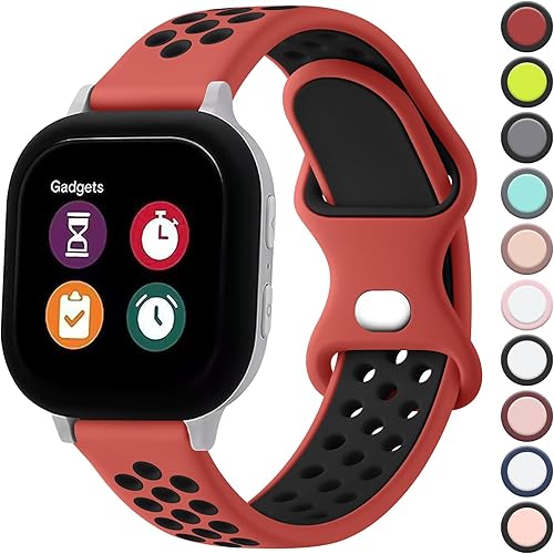 Meliya Correa de silicona de repuesto para Gizmo Watch 3 2 1 bandasGabb Watch 2 1 bandas para niños, 0.787 pulgadas, transpirable, impermeable,