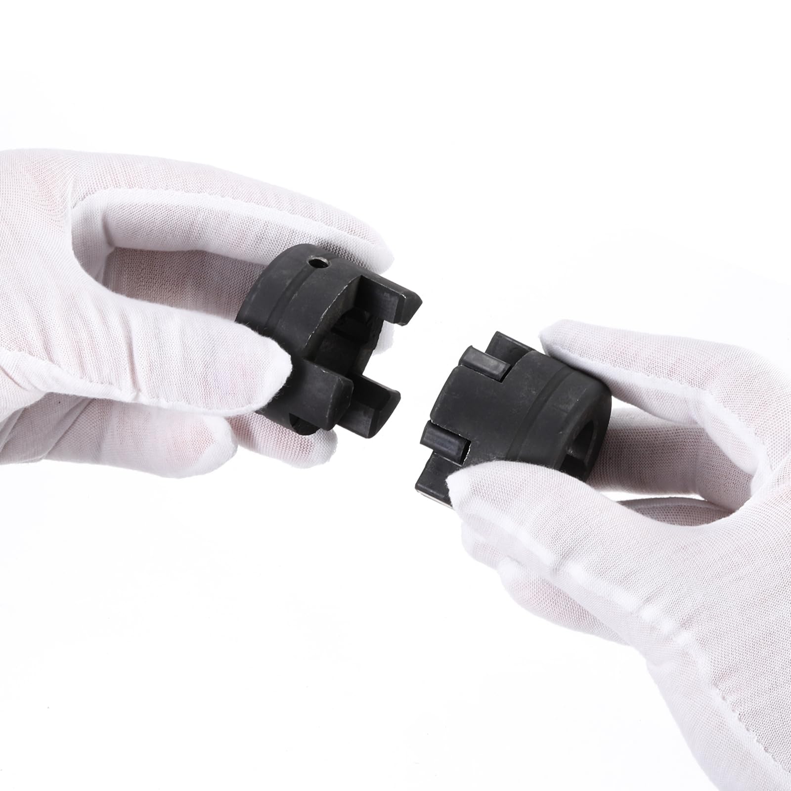 Uxcell Lot De 3 Coupleurs Flexibles De 1,27 Cm à 1,5 Cm L075 Et Araignée En Caoutchouc Buna-N NBR Pour Fendeuse De Bûches équipement Hybride