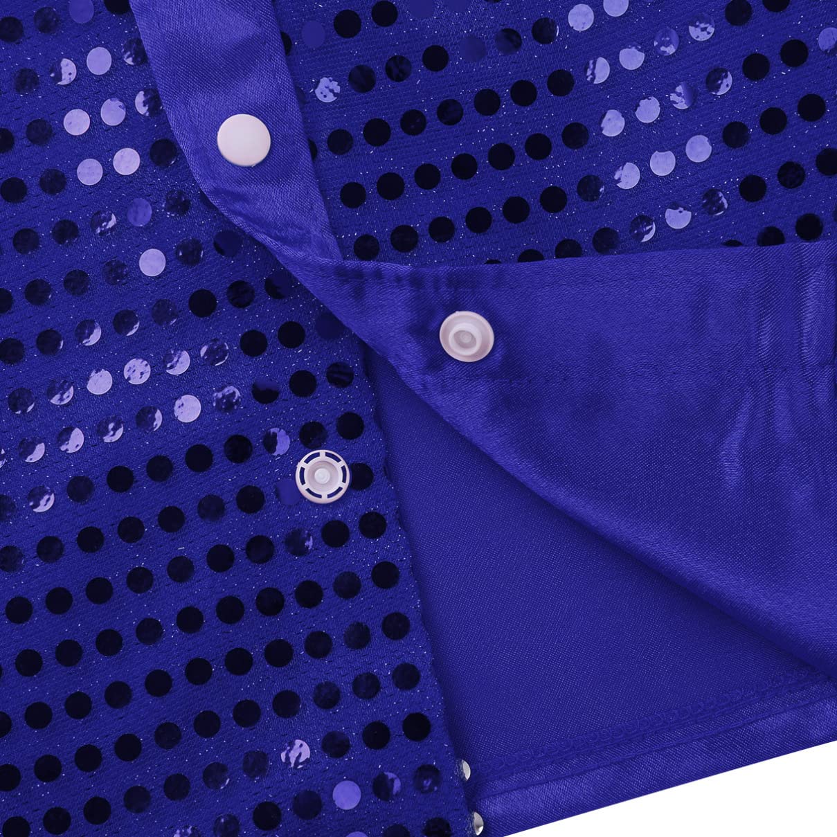 inhzoy Enfant Garçon Fille Chemise Paillette avec Pantalon Brillant Ensemble Danse Moderne Jazz Tenue Danse Rue Hip-hop Costume Disco Dance Performance 8-14 Ans