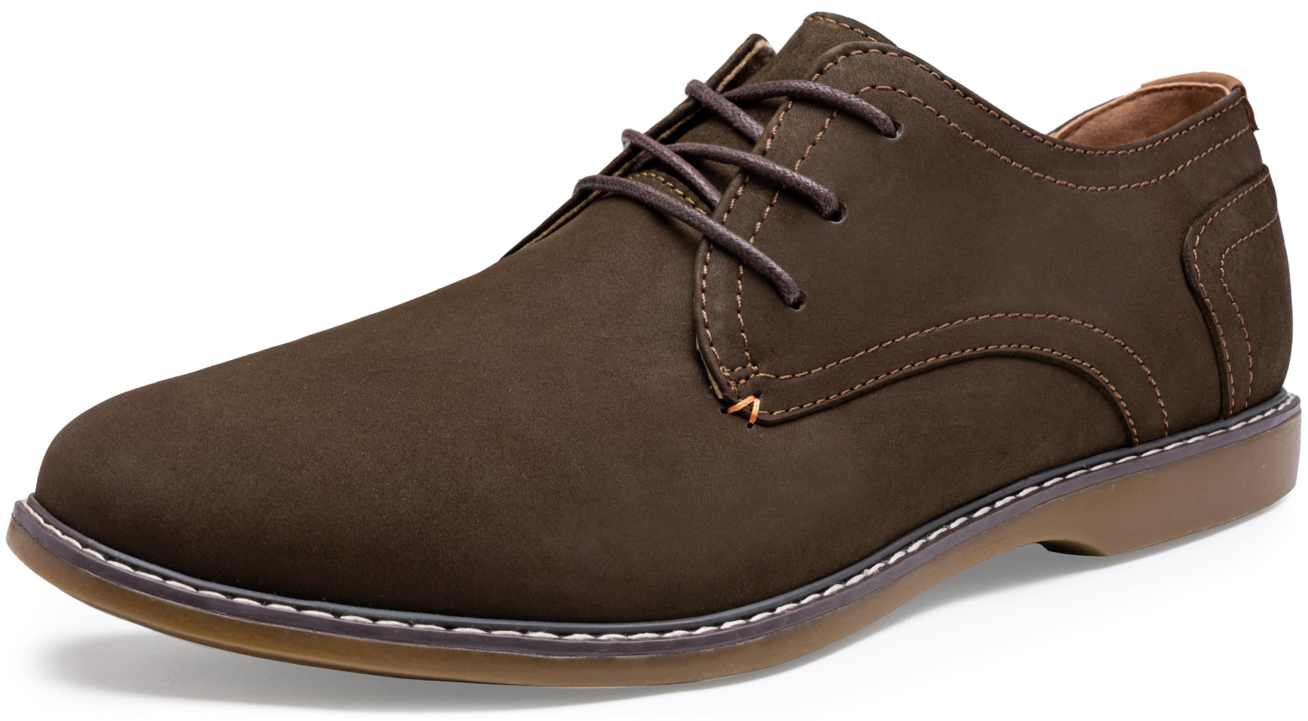 Jousen Men's Casual Dress Shoes Retro Oxfords Business Comfort Formal Shoes