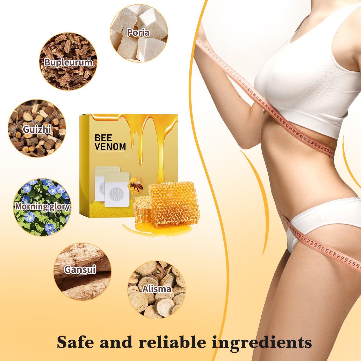 YOUSHEME 2024 New Bee Venom Patches, Bee Venom Patches, Bee Venom Patches for Women & Men (30pcs)