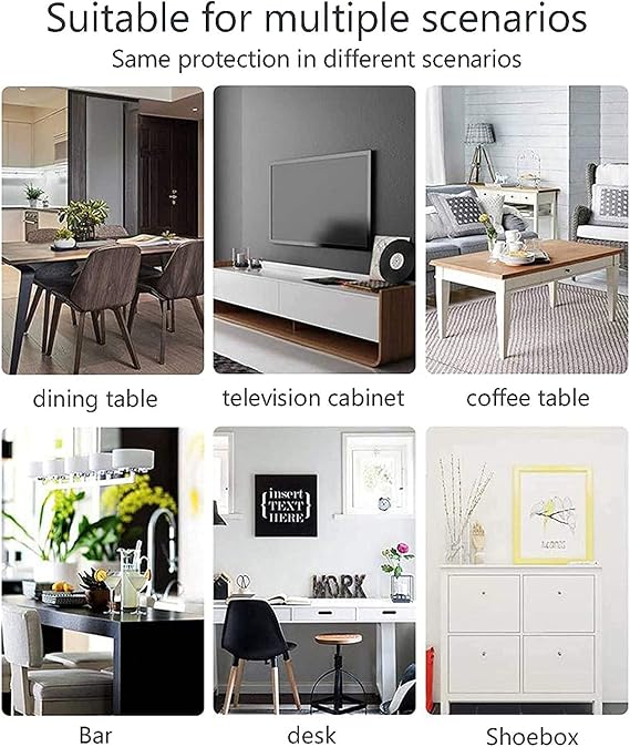 PVC Table Protector Table Cover/Protector Transparent 2mm Strong Table Cloth Cover Wipeable PVC Waterproof Clear Plastic (120 x 250cm)