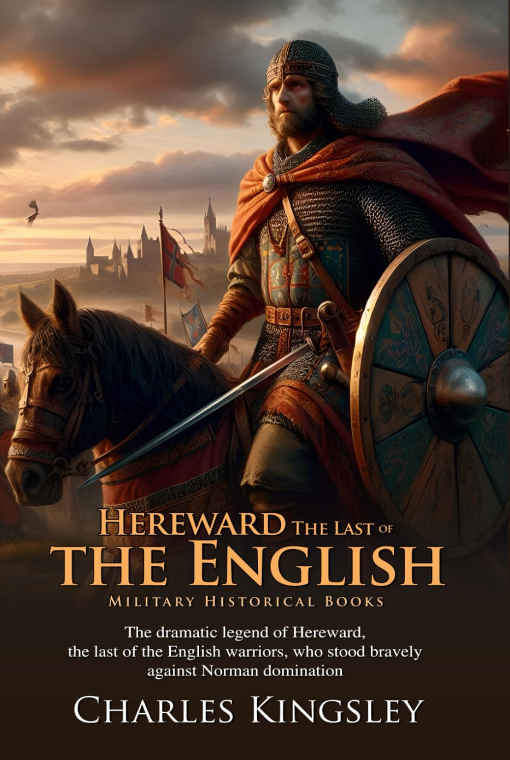 Hereward, the Last of the English: Legendary Warrior of England: A Historical Novel of Heroism and Conquest - Fully Illustrated Edition with Author Biography