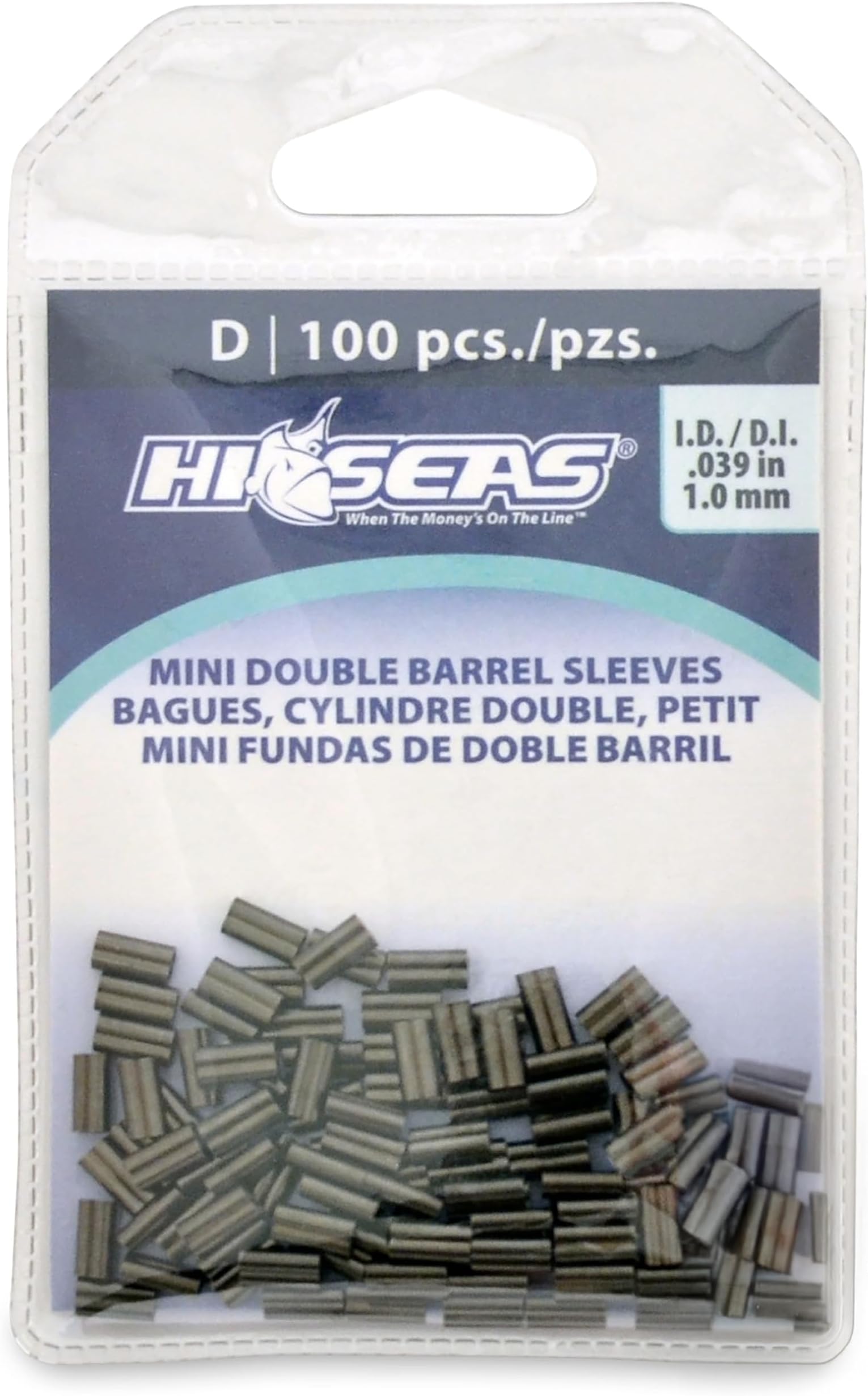 Hi-Seas Mini Double Barrel Copper Crimp Sleeves
