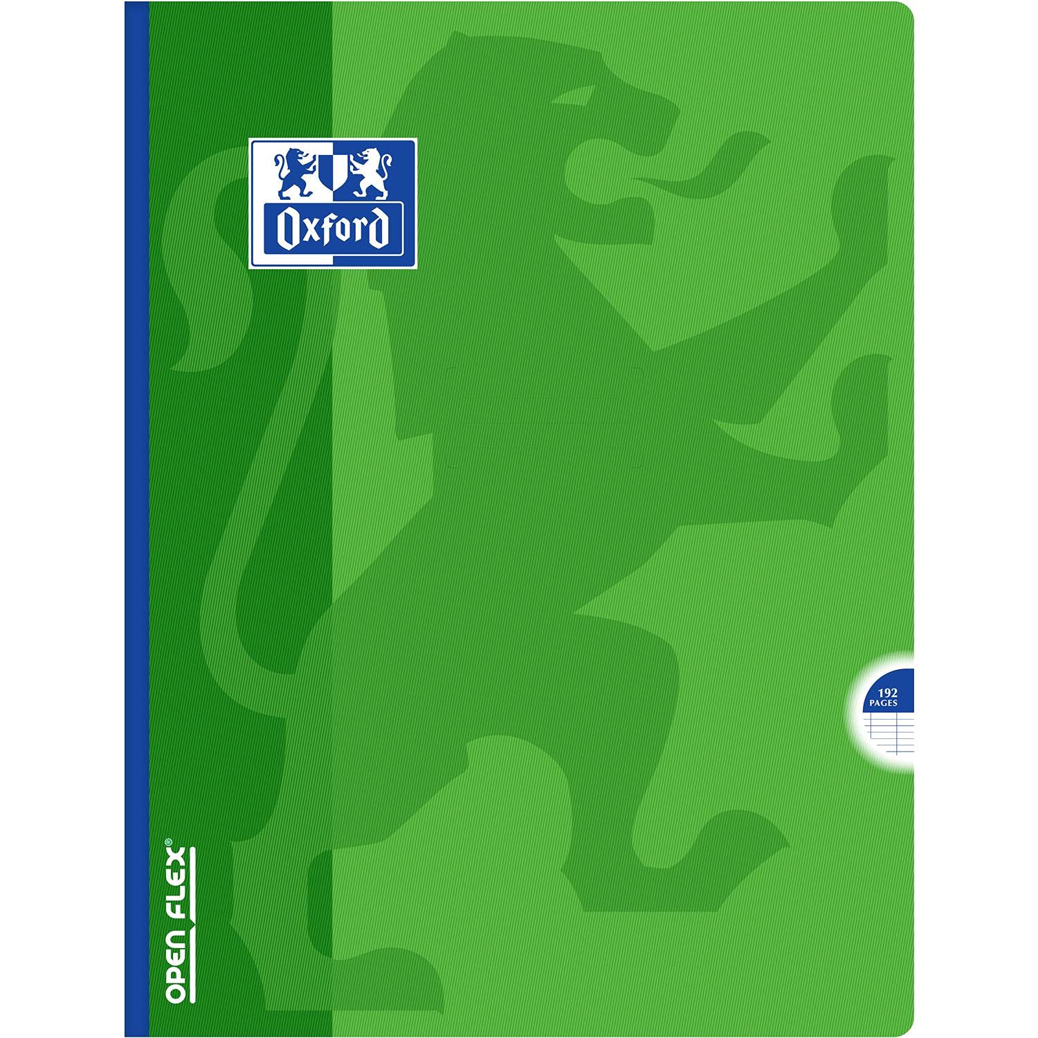 Hamelin – Confezione di 3 quaderni broché Openflex 24 x 32 cm 192 pagine 90 g Rigatura in polipropilene, colori assortiti