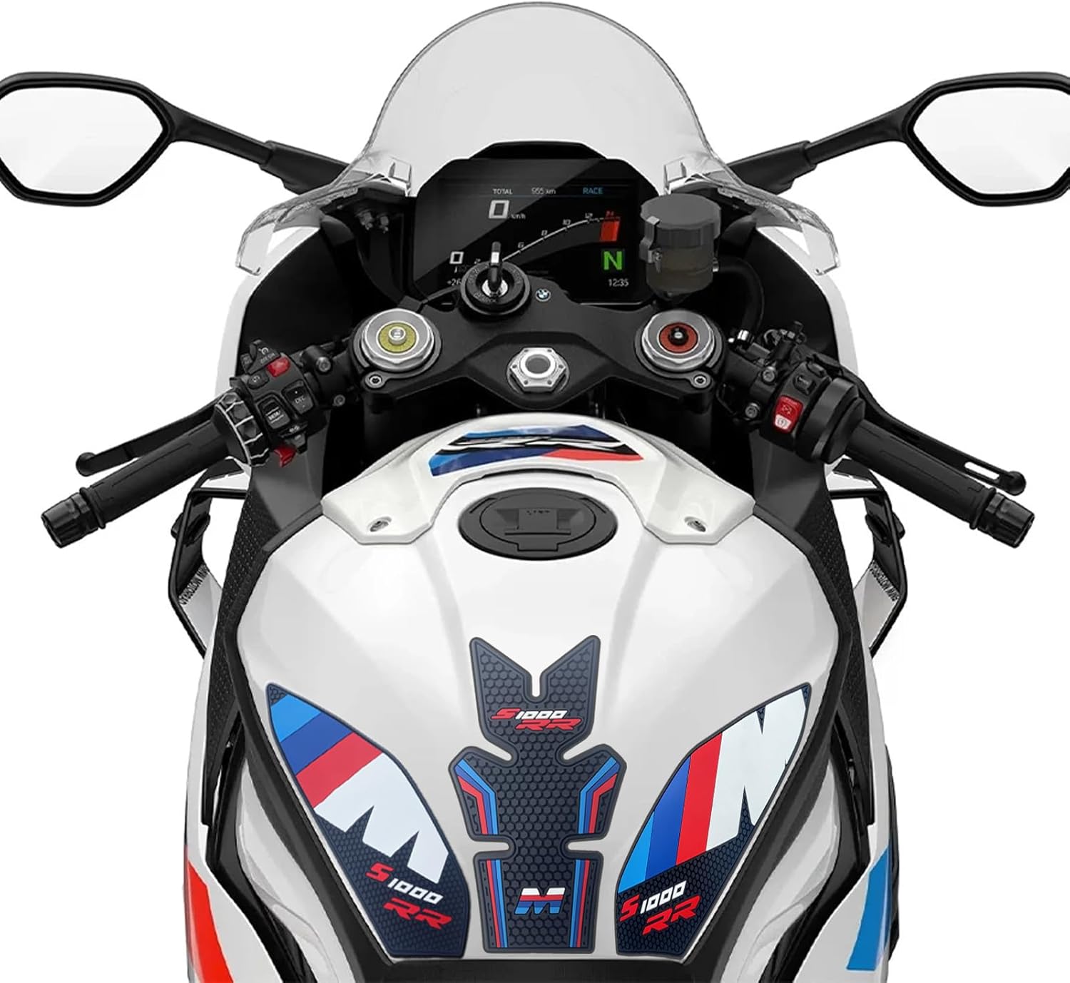 For S1000RR S1000 RR 2024 2025 motorcycle side tank pads tank pads knee pads protectors decals traction pads s1000rr 2019-2024 motorcycle accessories