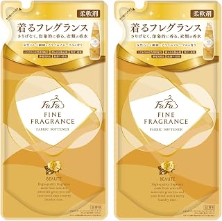 【量贩装】Fafa 优质香氛 浓缩柔软剂 Beaute 香水调 Prime 花香 替换装 500毫升×2个装